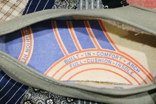 DEAD STOCK 60'S BALL BAND JETS CANVAS DECK SHOES (S.GRN