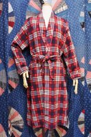 <img class='new_mark_img1' src='https://img.shop-pro.jp/img/new/icons43.gif' style='border:none;display:inline;margin:0px;padding:0px;width:auto;' />60'S Tomlen CHECK PRINT COTTON FLANNEL GOWN (RED/NVY/WHT/BEIGE)