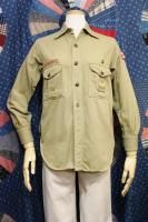 40'S BOY SCOUT COTTON TWILL UNIFORM SHIRTS (BEIGE)