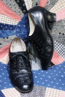 <img class='new_mark_img1' src='https://img.shop-pro.jp/img/new/icons43.gif' style='border:none;display:inline;margin:0px;padding:0px;width:auto;' />40'S CUT OUT LEATHER OXFORD SHOES (BLK)
