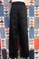 <img class='new_mark_img1' src='https://img.shop-pro.jp/img/new/icons43.gif' style='border:none;display:inline;margin:0px;padding:0px;width:auto;' />DEAD STOCK 50'S SIDE ZIP TWILL RANCH PANTS (BLK)
