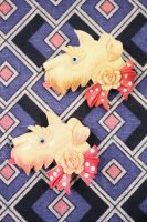 <img class='new_mark_img1' src='https://img.shop-pro.jp/img/new/icons43.gif' style='border:none;display:inline;margin:0px;padding:0px;width:auto;' />VINTAGE 40'S CELLULOID SIDE FACE SCOTTISH TERRIER BROOCH (OCCUPIED JAPAN)