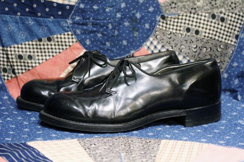 80s US NAVY SERVICE SHOES (BLK/7B) - PATINAS VINTAGE CLOSET