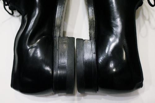 80s US NAVY SERVICE SHOES (BLK/7B) - PATINAS VINTAGE CLOSET 80s US NAVY SERVICE SHOES (BLK/7B) - PATINAS VINTAGE CLOSET