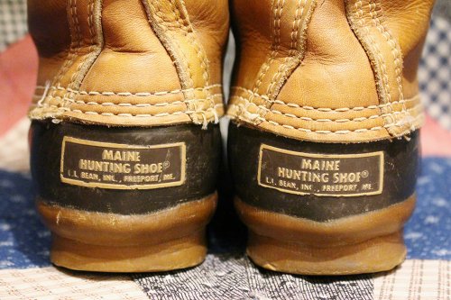80s L.L.BEAN MAINE HUNTING BEAN BOOTS GORE-TEX THINSULATE LINING
