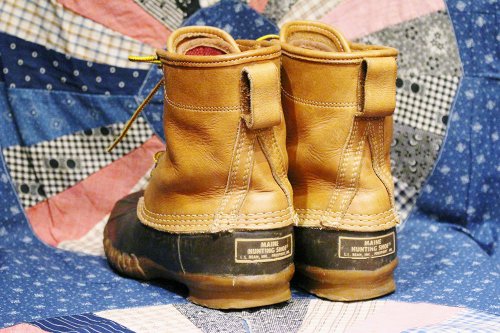 80s L.L.BEAN MAINE HUNTING BEAN BOOTS GORE-TEX THINSULATE LINING 