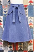<img class='new_mark_img1' src='https://img.shop-pro.jp/img/new/icons43.gif' style='border:none;display:inline;margin:0px;padding:0px;width:auto;' />70'S DENIM FLARE WRAP SKIRT