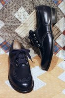 <img class='new_mark_img1' src='https://img.shop-pro.jp/img/new/icons43.gif' style='border:none;display:inline;margin:0px;padding:0px;width:auto;' />DEAD STOCK 60s WING TIP LEATHER OXFORD SHOES (NVY) 