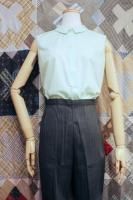 <img class='new_mark_img1' src='https://img.shop-pro.jp/img/new/icons43.gif' style='border:none;display:inline;margin:0px;padding:0px;width:auto;' />60s PERMANENT PRESS SLEEVELESS SHIRTS (P.GRN)