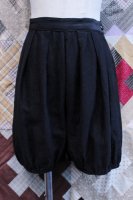 1920'S COTTON PLEATED SPORTS GYM BLOOMERS (BLK)