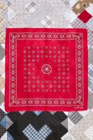 <img class='new_mark_img1' src='https://img.shop-pro.jp/img/new/icons43.gif' style='border:none;display:inline;margin:0px;padding:0px;width:auto;' />DEAD STOCK 60s ELEPHANT BRAND BANDANA (RED/WHT/BLK) 