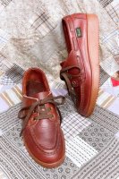 70s G.H.Bass MOC TOE LEATHER SHOES (BGDY) 