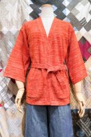 70s BELL SLEEVE KNIT GOWN CARDIGAN (B.ORG)