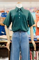 70s JC Penney TOWN CRAFT POLO SHIRTS (GRN)