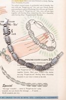 40s FORGET ME NOT FRIENDSHIP STERLING SILVER LINK BRACELET (SLV) 