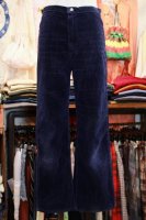 70s Wrangler CORDUROY FLARE PANTS (NVY)