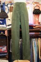 80s US ARMY BAKER PANTS (OD) 