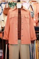 70s Sears PUT-ON SHOP TOUGHSKINS SHIRT JACKET (C.ORG)