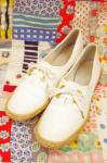 <img class='new_mark_img1' src='https://img.shop-pro.jp/img/new/icons43.gif' style='border:none;display:inline;margin:0px;padding:0px;width:auto;' />70'S KEDS JUTE & CANVAS DECK SHOES(WHT)