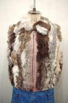 <img class='new_mark_img1' src='https://img.shop-pro.jp/img/new/icons43.gif' style='border:none;display:inline;margin:0px;padding:0px;width:auto;' />70'S RABBIT FUR & QUILTING REVERSIBLE VEST