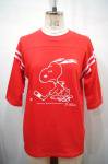 <img class='new_mark_img1' src='https://img.shop-pro.jp/img/new/icons43.gif' style='border:none;display:inline;margin:0px;padding:0px;width:auto;' />70'S〜 SNOOPY FOOTBALL T-SHIRTS(RED/WHT)