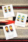 <img class='new_mark_img1' src='https://img.shop-pro.jp/img/new/icons43.gif' style='border:none;display:inline;margin:0px;padding:0px;width:auto;' />NEW NAVAJO BEADS HOOP PIERCE 3 TYPE