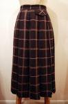 <img class='new_mark_img1' src='https://img.shop-pro.jp/img/new/icons43.gif' style='border:none;display:inline;margin:0px;padding:0px;width:auto;' />50'S CHECK WOOL PLEATED SKIRT (C.GRY/PNK/L.GRN)