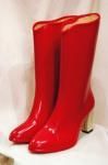 <img class='new_mark_img1' src='https://img.shop-pro.jp/img/new/icons43.gif' style='border:none;display:inline;margin:0px;padding:0px;width:auto;' />DEAD STOCK WATER PROOF HIGH HEEL RUBBER RAIN BOOTS (MADE IN USA/RED)