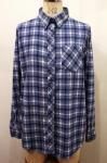 <img class='new_mark_img1' src='https://img.shop-pro.jp/img/new/icons43.gif' style='border:none;display:inline;margin:0px;padding:0px;width:auto;' />70'S SEARS CHECK PRINTED FLANNEL LONG SLEEVE SHIRTS(NVY/BLE/WHT)