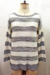 <img class='new_mark_img1' src='https://img.shop-pro.jp/img/new/icons43.gif' style='border:none;display:inline;margin:0px;padding:0px;width:auto;' />CREW NECK SLAB YARN BORDER KNIT TOPS (WHT/BLK)