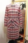 <img class='new_mark_img1' src='https://img.shop-pro.jp/img/new/icons43.gif' style='border:none;display:inline;margin:0px;padding:0px;width:auto;' />60'S MADRAS CHECK COTTON DRESS (BRN/W.RED/WHT/BLE)