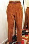 <img class='new_mark_img1' src='https://img.shop-pro.jp/img/new/icons43.gif' style='border:none;display:inline;margin:0px;padding:0px;width:auto;' />DEAD STOCK 60'S TURNER TOGS CORDUROY CIGARETTE PANTS WITH BELT (L.BRN)