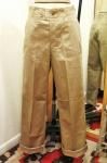 <img class='new_mark_img1' src='https://img.shop-pro.jp/img/new/icons43.gif' style='border:none;display:inline;margin:0px;padding:0px;width:auto;' />50'S US ARMY CHINO PANTS (BEIGE)