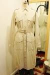 <img class='new_mark_img1' src='https://img.shop-pro.jp/img/new/icons43.gif' style='border:none;display:inline;margin:0px;padding:0px;width:auto;' />80'S~ BANANA REPUBLIC SAFARI SHIRT DRESS WITH BELT (L.BEIGE)