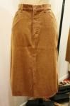 <img class='new_mark_img1' src='https://img.shop-pro.jp/img/new/icons43.gif' style='border:none;display:inline;margin:0px;padding:0px;width:auto;' />80'S~ LEE FRONT SLIT CORDUROY SKIRT (MADE IN USA)