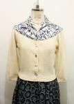 <img class='new_mark_img1' src='https://img.shop-pro.jp/img/new/icons43.gif' style='border:none;display:inline;margin:0px;padding:0px;width:auto;' />50'S SHAWL COLLAR PRINT TEXTILE KNIT CARDIGAN (IVY/WHT/BLE)