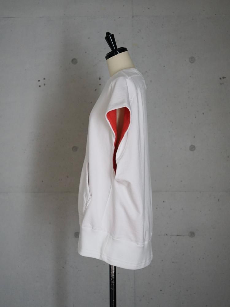 メール便送料無料05 FUMIKA_UCHIDA NOSLEEVE Double FACE SWEAT