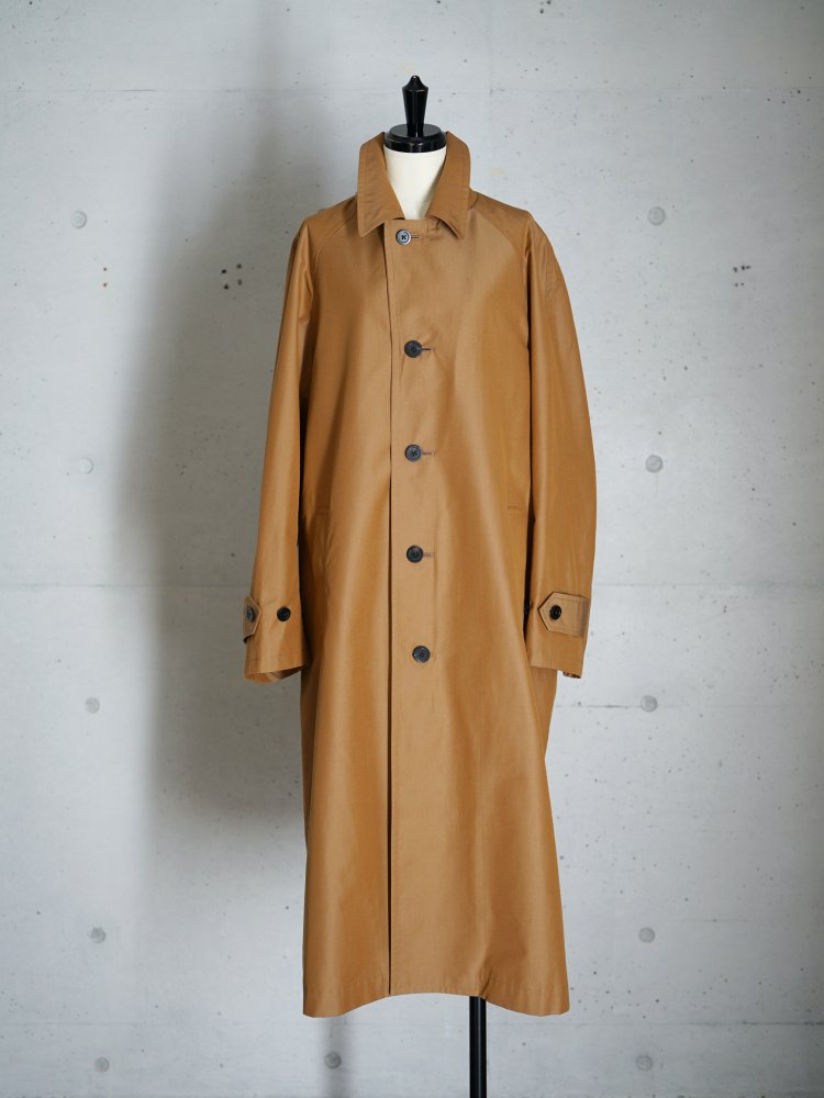 Ernie Palo LONG SOUTIEN COLLAR COAT / BEIGE - n e p