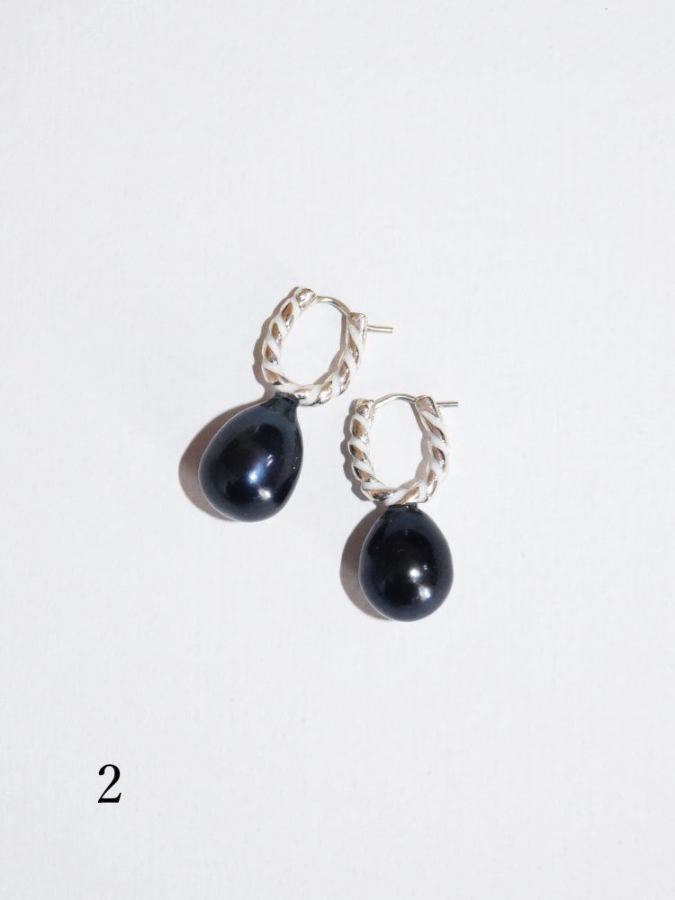 R.ALAGAN BRANCHET EARRINGS / PEARL - ピアス(両耳用)