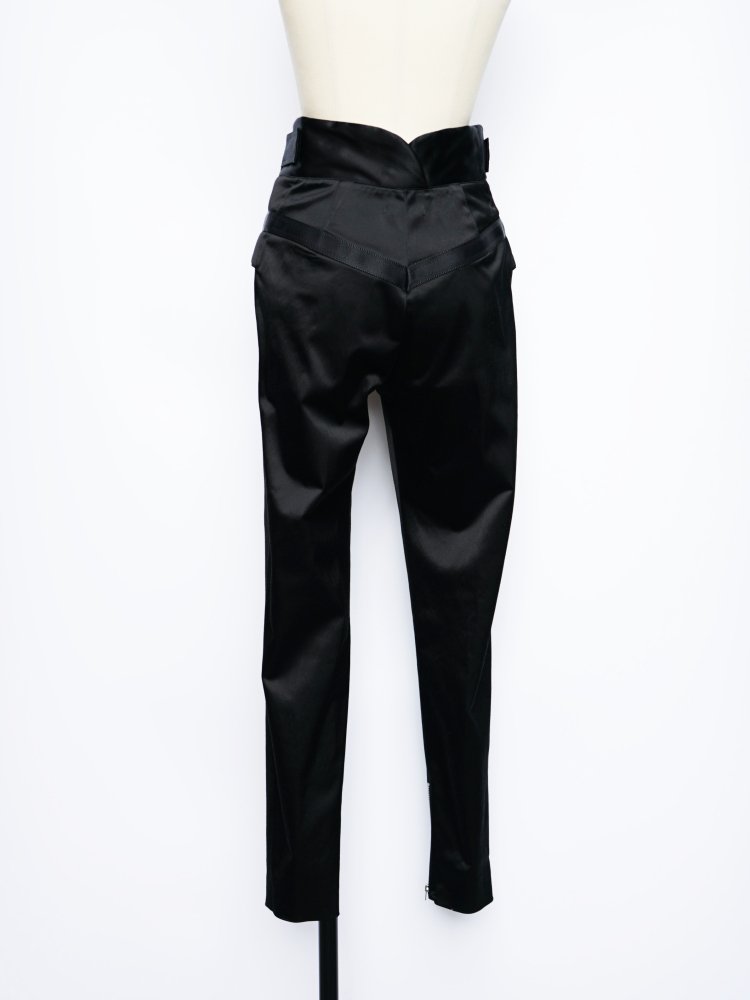 FUMIKA_UCHIDA WAIST SUPPORT STRETCH PANTS / BLACK - n e p