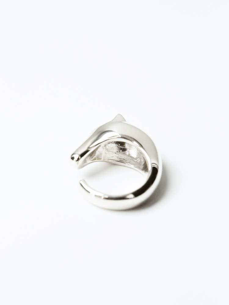 R.ALAGAN HORSE RING / SILVER - n e p