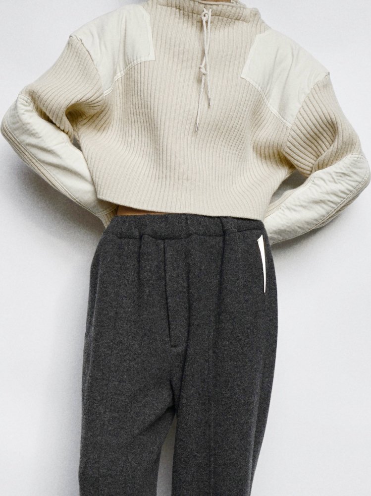 極美品】 FUMIKA_UCHIDA Rib Knit Patched Sweater www.esn-spain.org