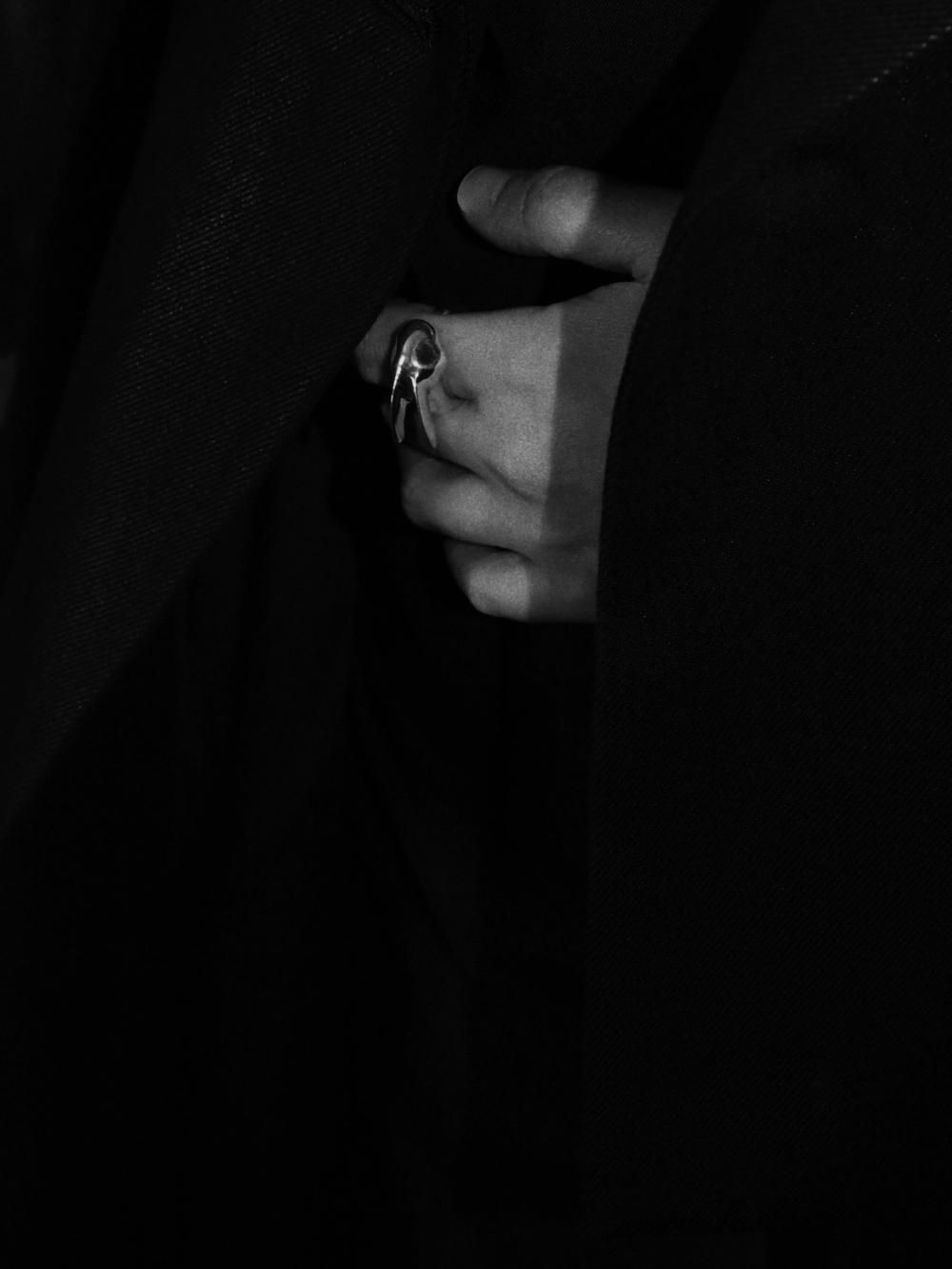 R.ALAGAN ウサギ リング　ララガン　9号　MOON RABBIT R.ALAGAN ララガン-MOON RABBIT RING-SILVER - LOCALERS