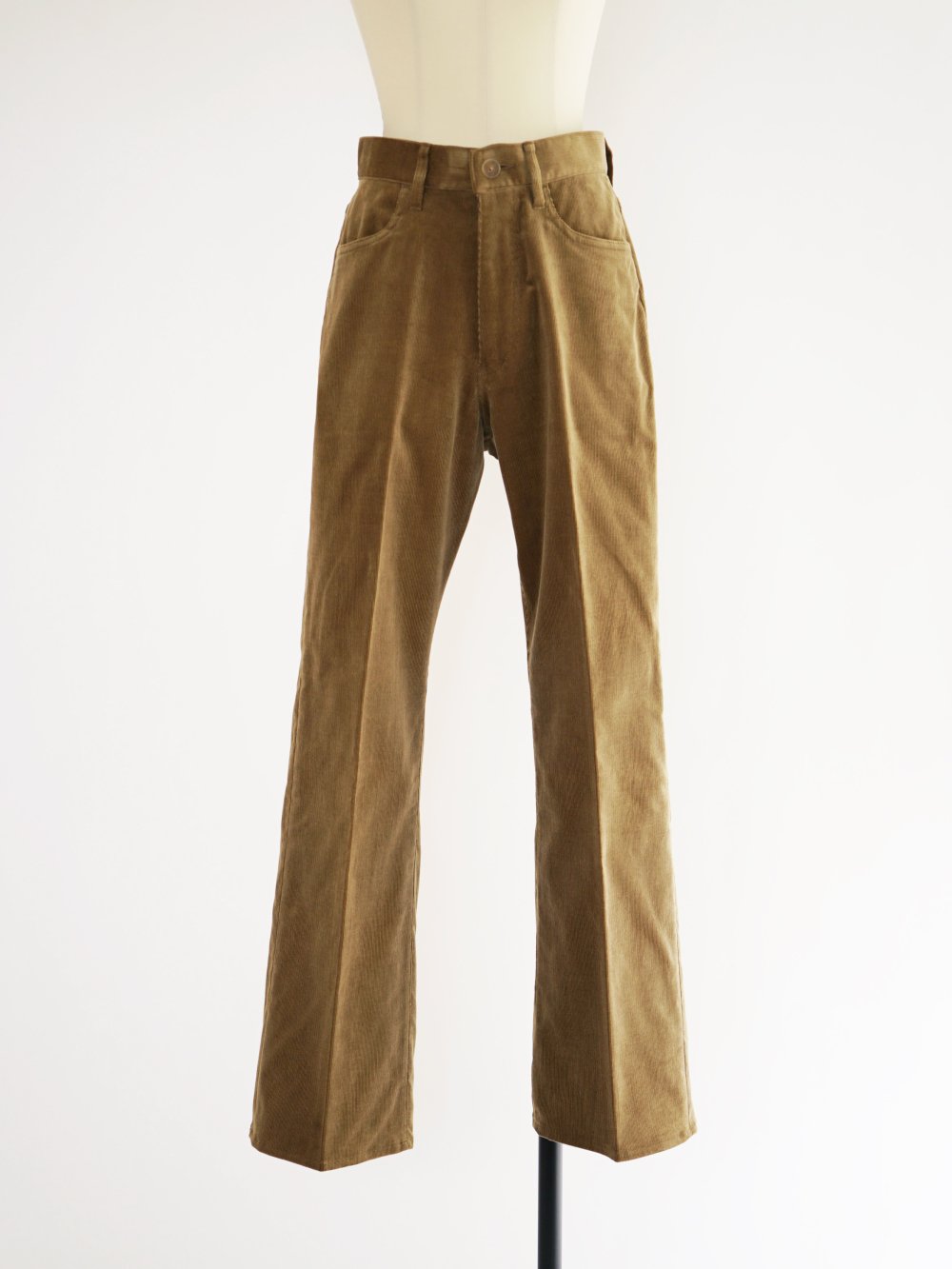 AURALEE FINX CORDUROY PANTS / KHAKI BEIGE - n e p