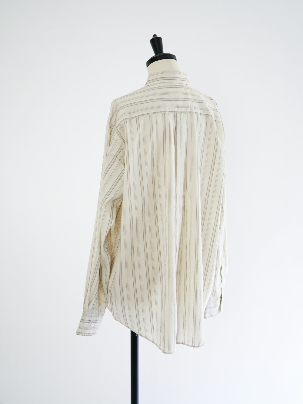 Ernie Palo STRIPE SILK SHIRT - n e p