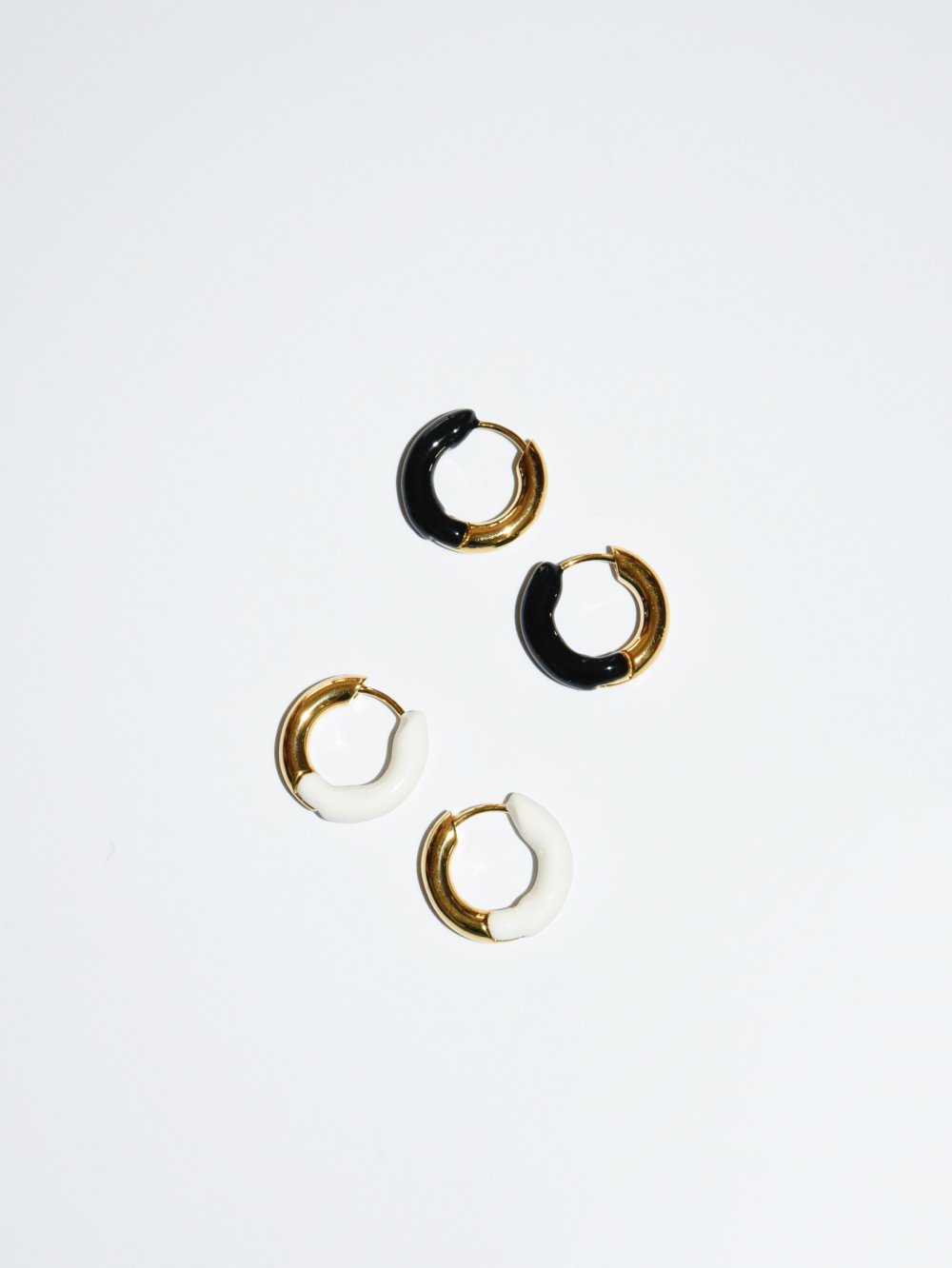 R.ALAGAN DIPPED TINY ALL ROUND HOOPS - n e p