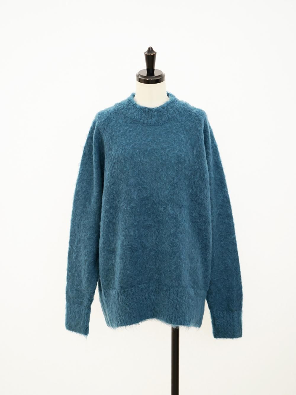 Ernie Palo  MOHAIR P/O KNIT / BLUE