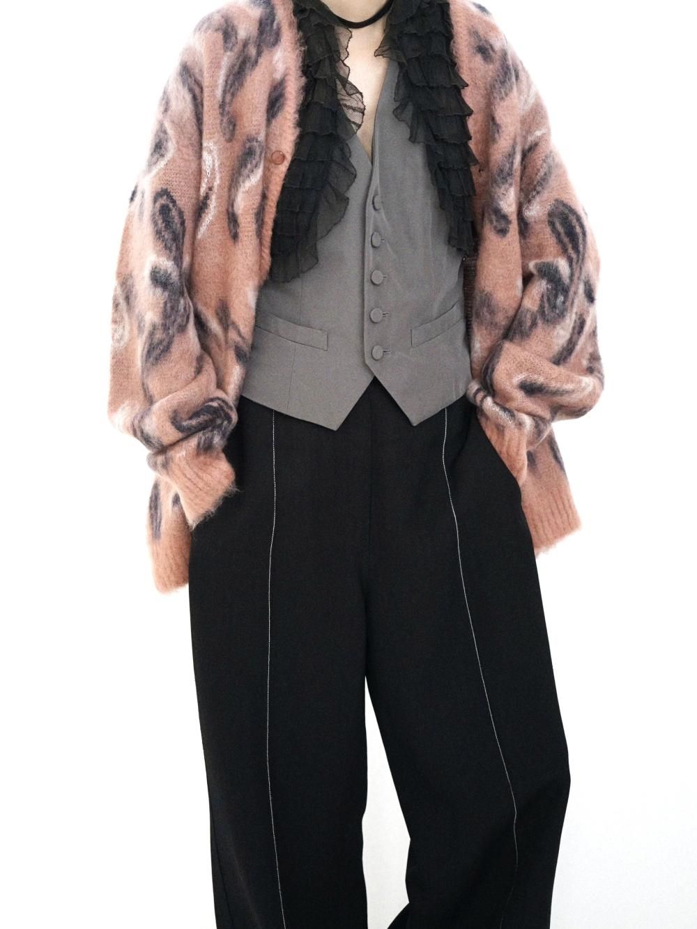 MOHAIR CARDIGAN - PAISLEY / M