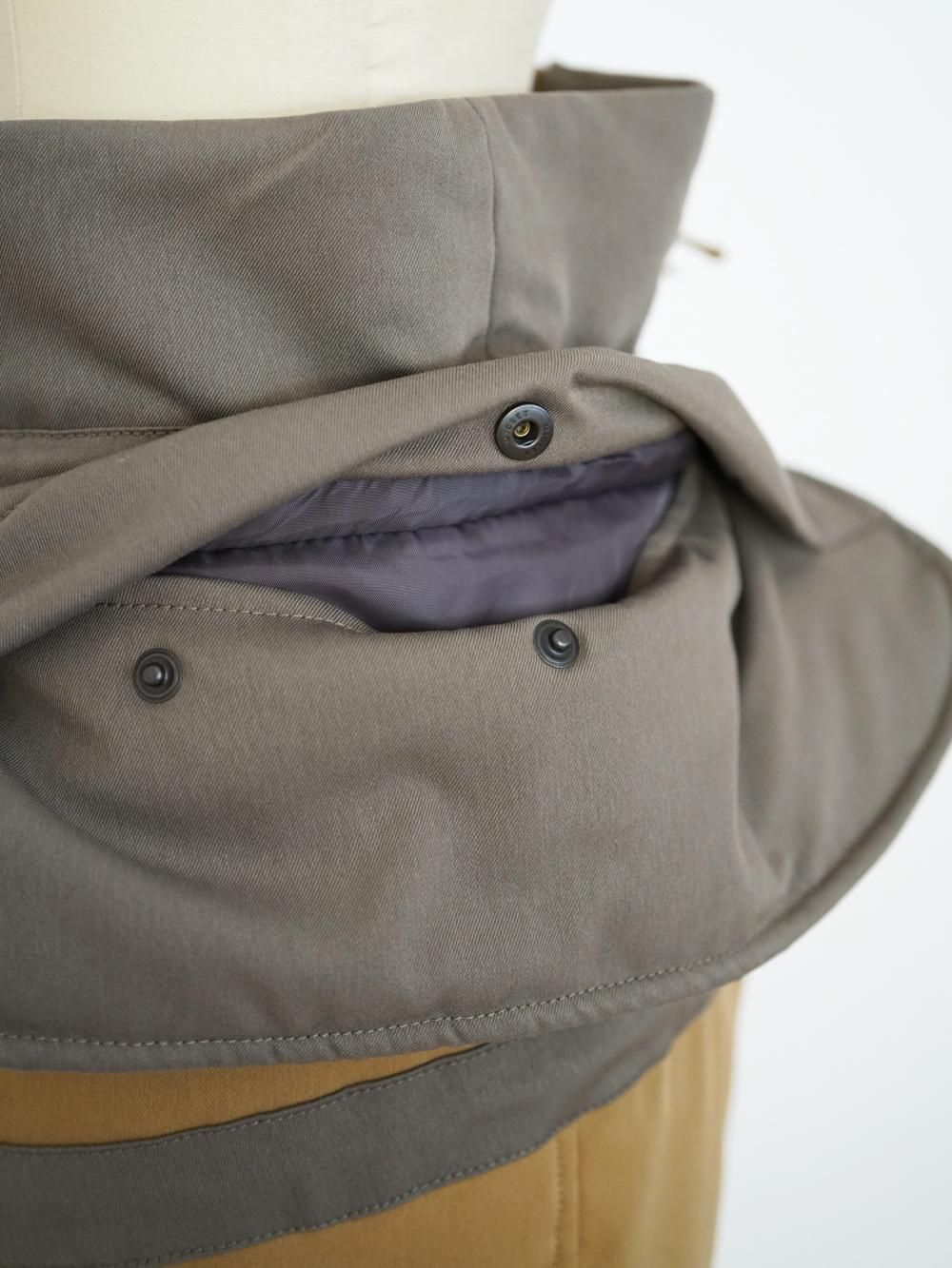 JUNMIKAMI DOWN PANTS / CAMEL - n e p