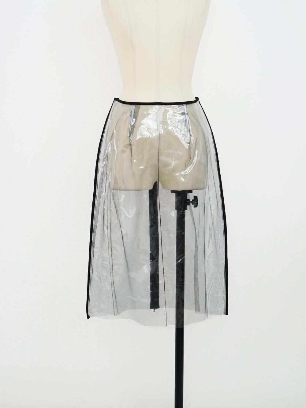 限定出品☆fumika uchida☆レザータイトスカート シルバー 1/3まで限定